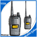 2014 Best New! Teamup T550 5W 199CH VHF/UHF walkie talkie with emergency button